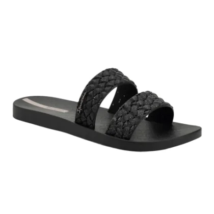 Dámské pantofle (plážová obuv) IPANEMA Renda W black glitter black