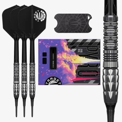 Šipky soft TARGET JAPAN Mitsumasa Hoshino Pyro G12 17g 90% wolfram