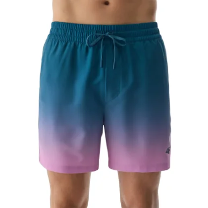 Pánské plavky 4F BOARD SHORTS-WSS24UBDSM089-51S-VIOLET