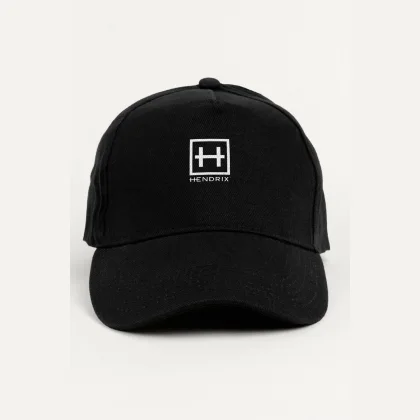 Kšiltovka Jockey, Barva Modrá, s Potiskem Hendrix Badge White