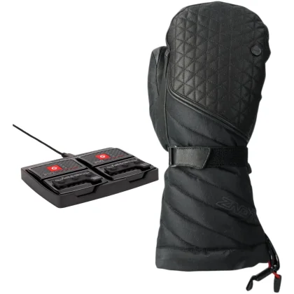 Lenz Heat Glove 6.0 + sada baterií rcB 1400, dámská, černá