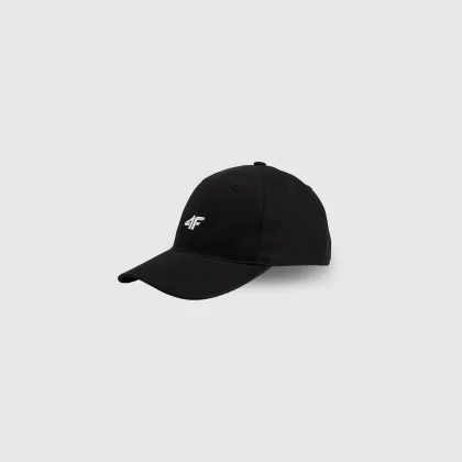 4F Unisex strapback kšiltovka - bílá S/M (58cm)