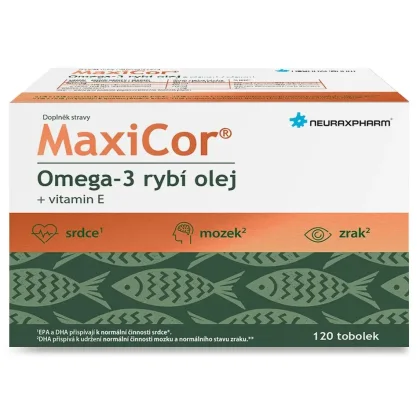 MaxiCor Omega-3 120 tablet