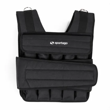 Sportago Gravus 20 kg – zátěžová vesta s vyjímatelnými vaky