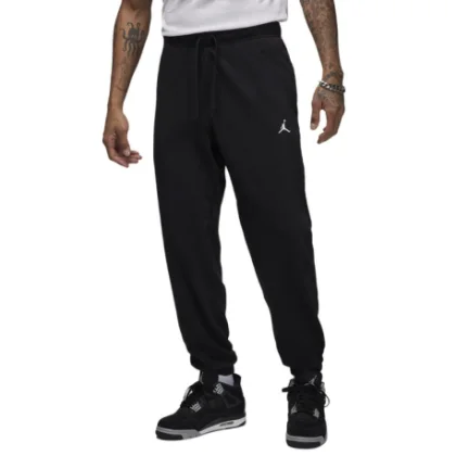 Pánské zateplené tepláky NIKE M J DF SPRT CSVR FLC PANT-010 BLACK WHITE