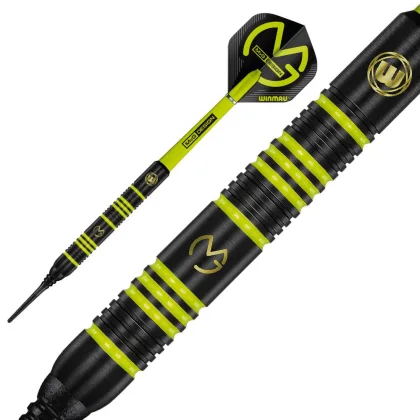 Šipky soft Winmau MvG Ambition 20g, brass