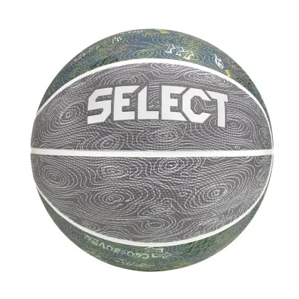 Basketbalový míč SELECT FB Basketball 6 modro-fialová