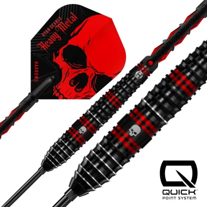 Šipky steel Harrows Ryan Searle Series 1 32g QP 90% wolfram