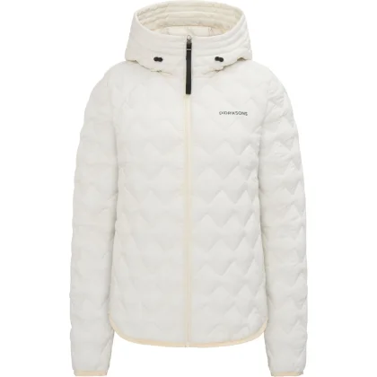 Didriksons Evelyn, zateplená bunda dámská, white foam