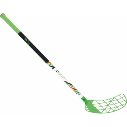 Florbalová hokejka ACCUFLI AirTek A80 Green R