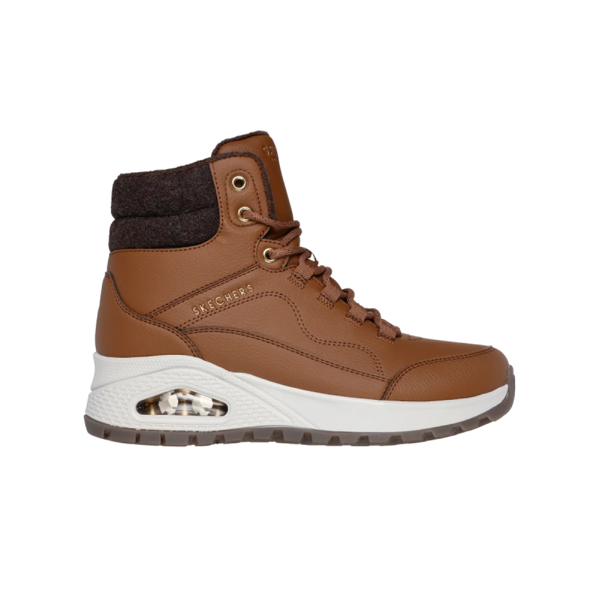 Dámské kotníkové zimní boty SKECHERS Uno Rugged wheat · záber 2