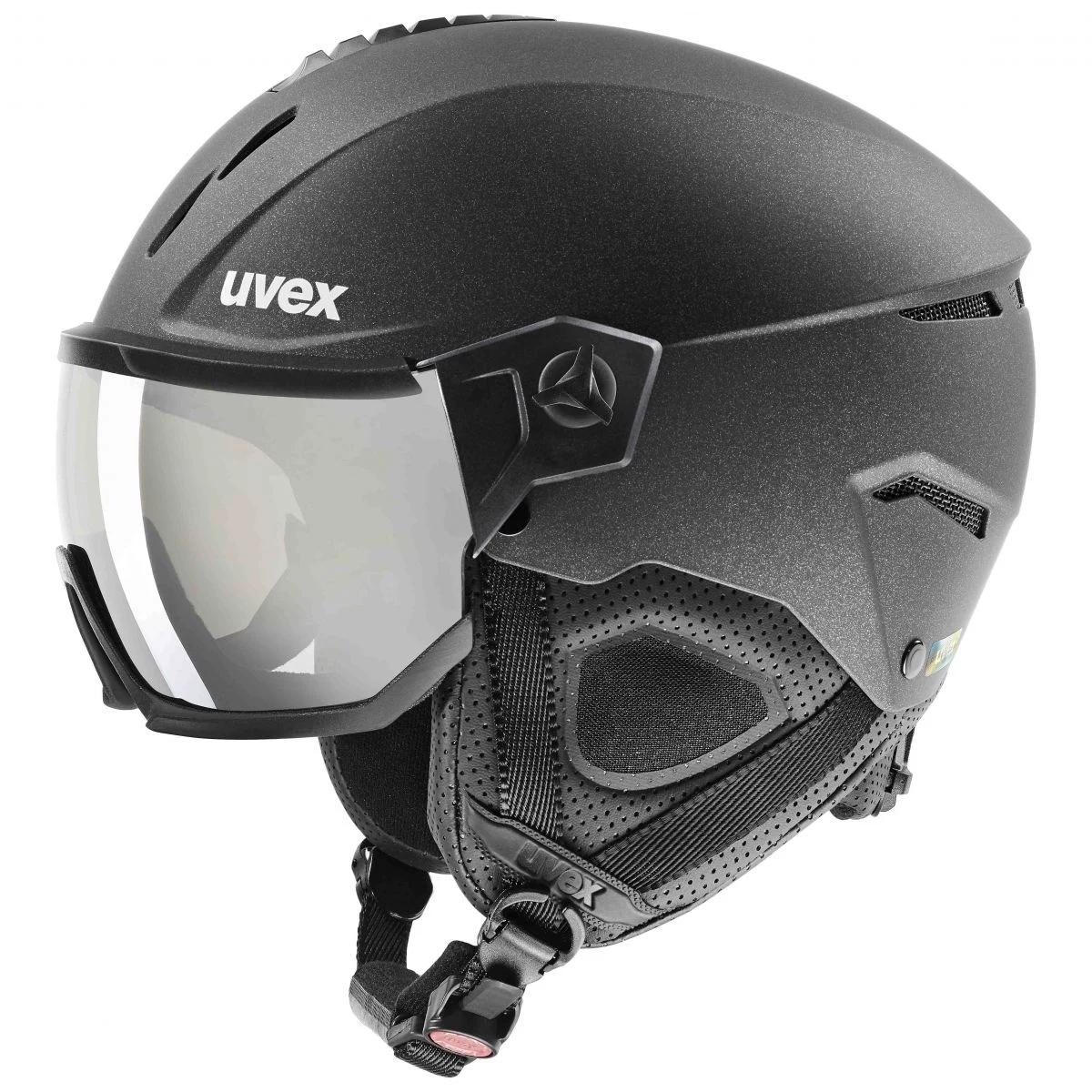 Uvex Instinct Visor, lyžařská helma s hledím, bílá · záber 2