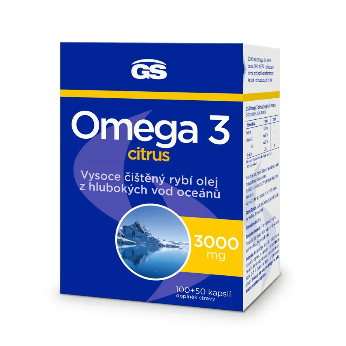 GS Omega 3 Citrus 150 kapslí · záber 1