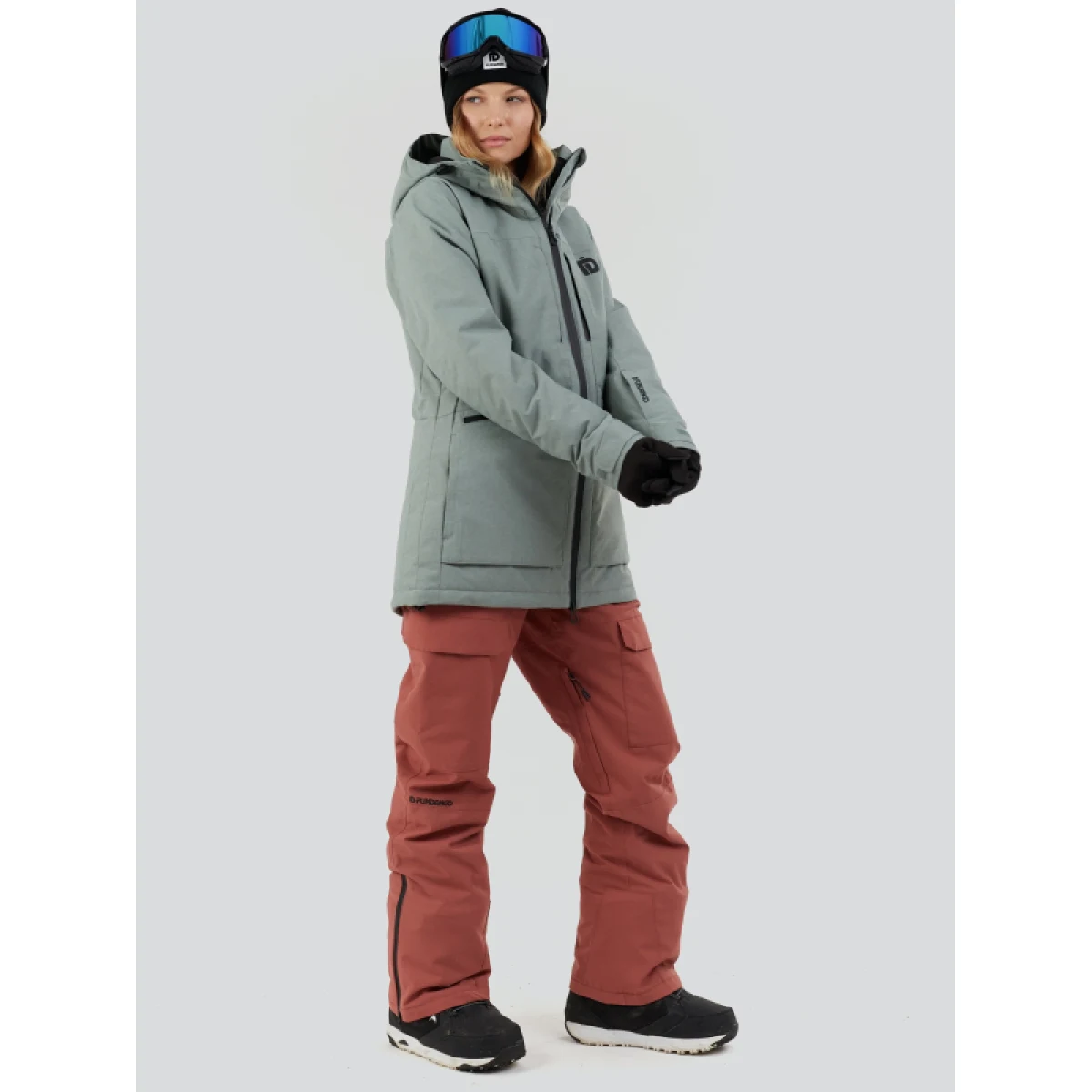 Dámské lyžařské kalhoty FUNDANGO Sakura ECO Bib Pants-361-orchid · záber 5