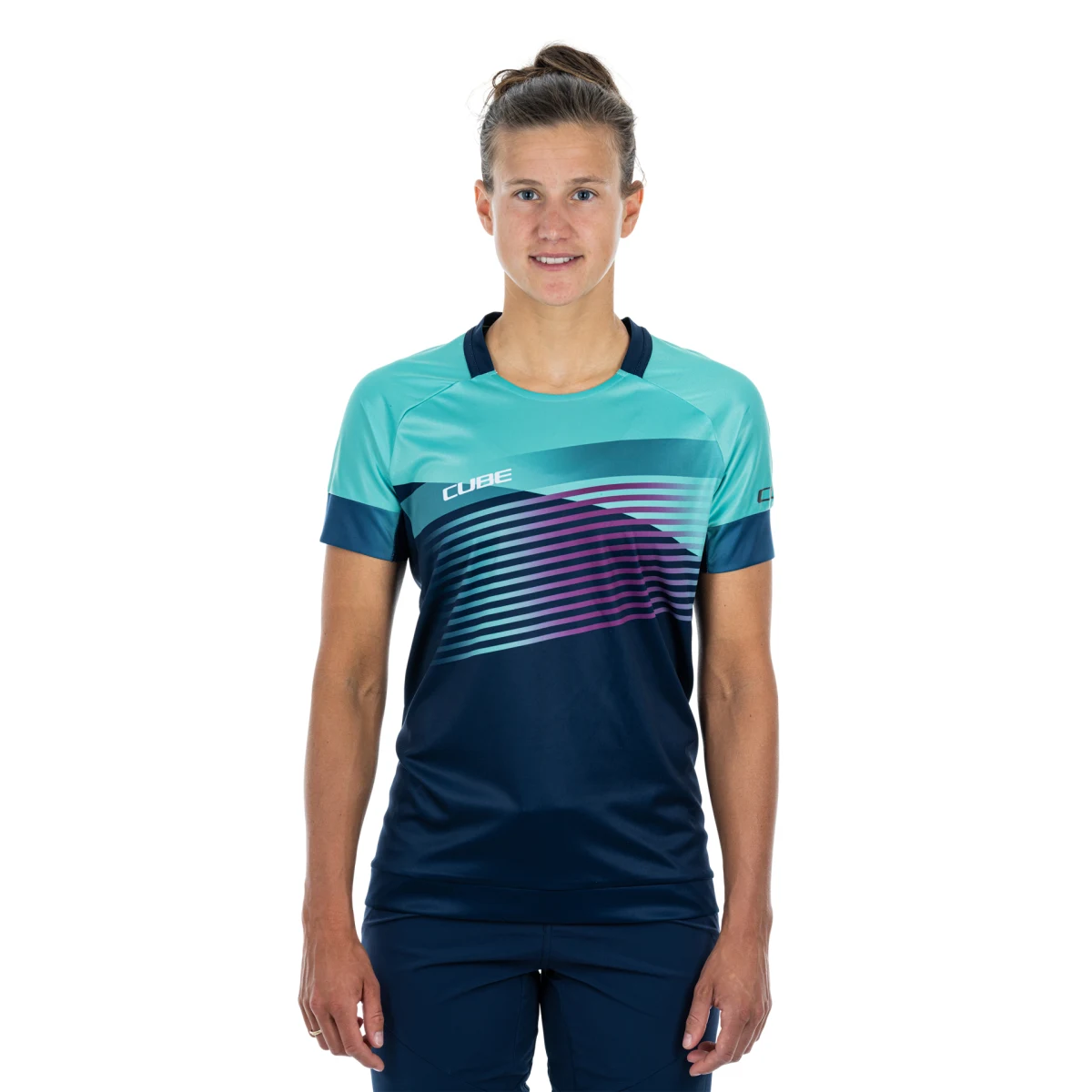 Cube Teamline Round Neck Jersey W · záber 2