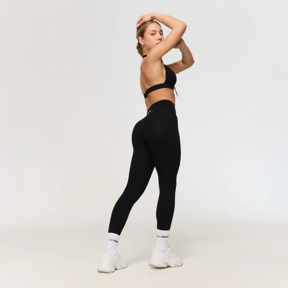 GymBeam Dámské legíny Fierce - Velikost: XS | Barva: čierna | Pohlavie: Dámské | Hmotnost: 0,14 kg | Balení: 115 · záber 5