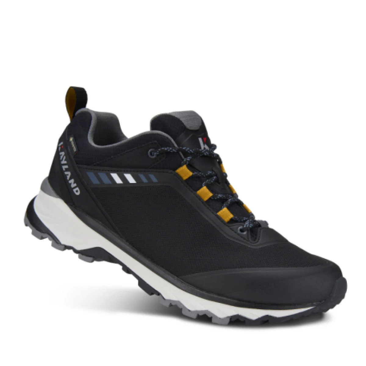 Pánská nízká turistická obuv KAYLAND Strider Gtx, Black Yellow · záber 1