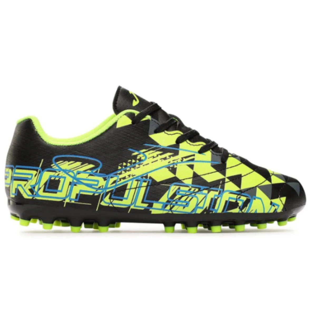 Chlapecké fotbalové kopačky outdoorové JOMA Propulsion Jr FG black yellow fluor · záber 2