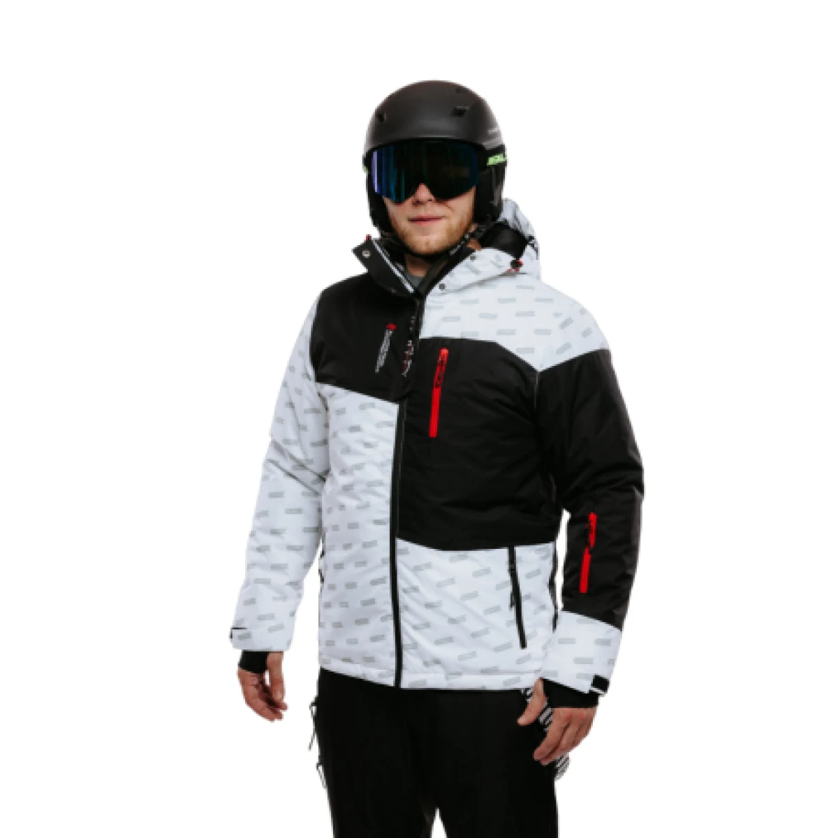 Pánská lyžařská bunda AUTHORITY SJ-PYJAMAS white · záber 1