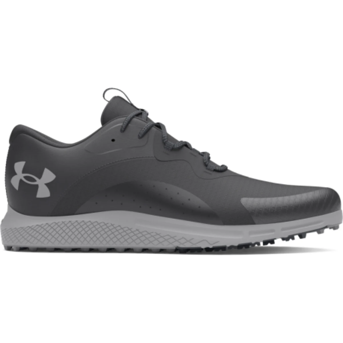 Pánské golfové boty s hroty UNDER ARMOUR UA Charged Draw 2 SL black black mod gray · záber 1