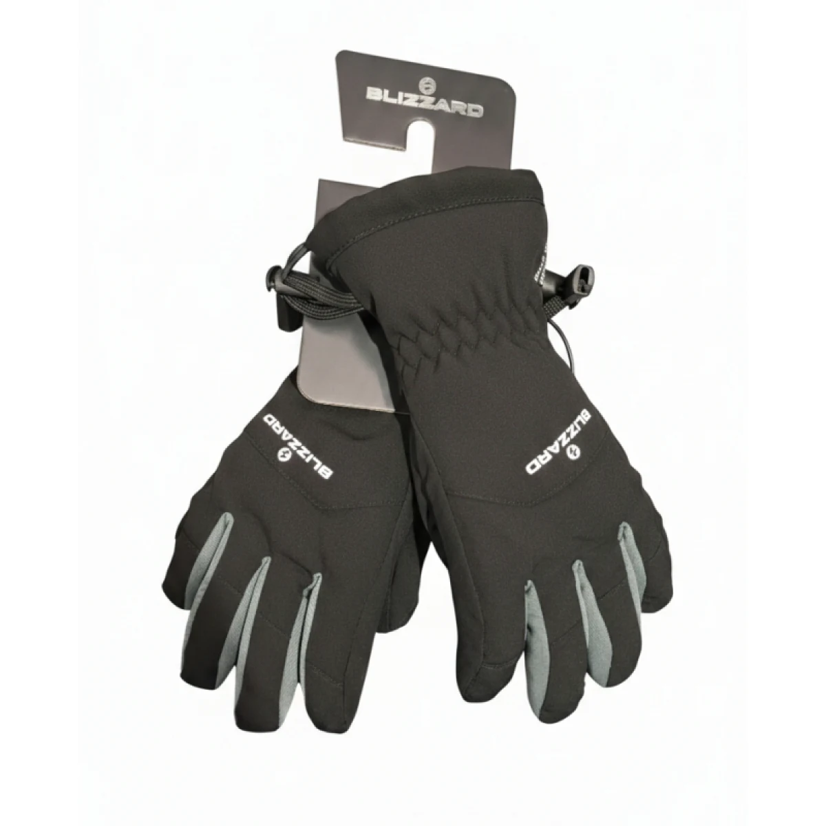 Juniorské lyžařské rukavice BLIZZARD Spark junior ski gloves, black · záber 3