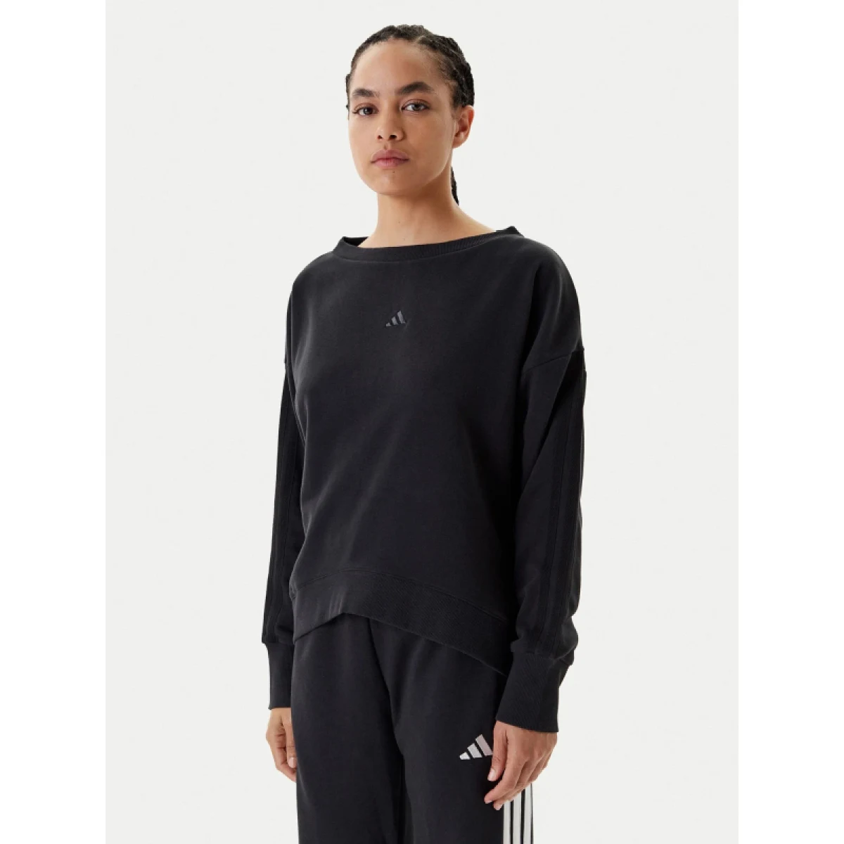 Dámská mikina ADIDAS W CO FT SWT BLACK BLACK · záber 2