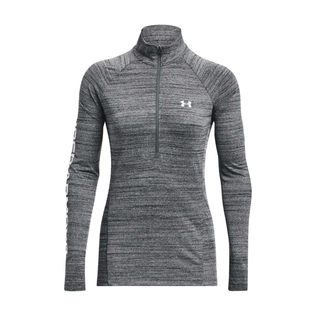 Dámská tréninková mikina s 1 2 zipem UNDER ARMOUR Evolved Core Tech A1 Zip -BLK · záber 5