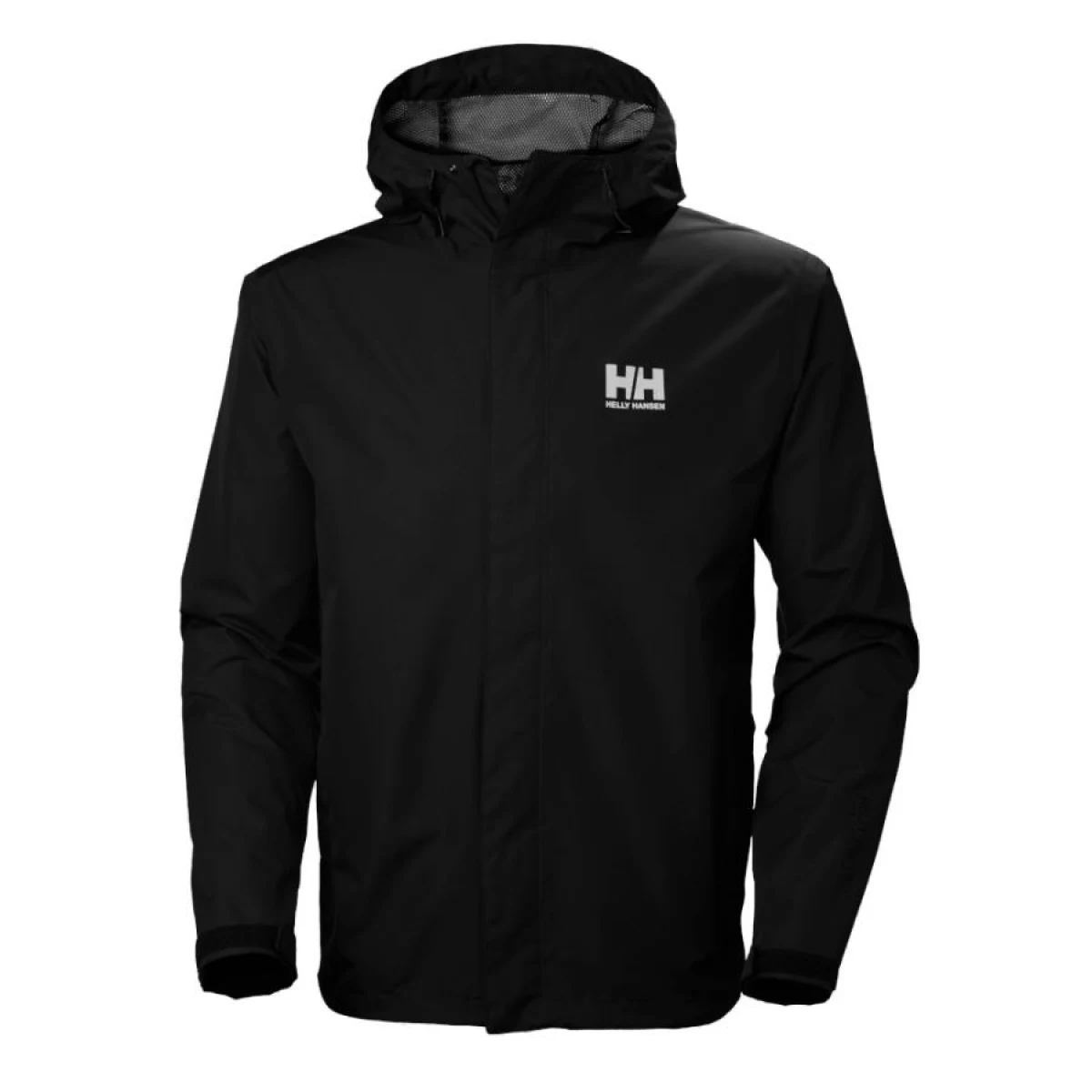 Helly Hansen Seven J, Bunda do deště, pánská, černá · záber 1