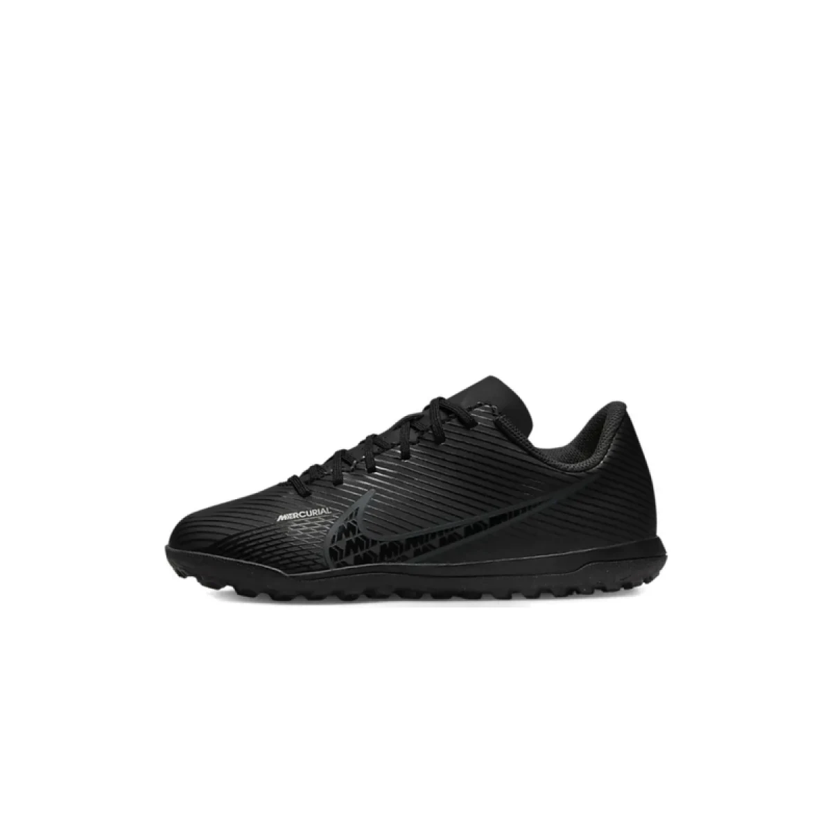 Chlapecké fotbalové kopačky turfy NIKE Mercurial Vapor 15 Jr TF black dark smoke grey summit white · záber 2