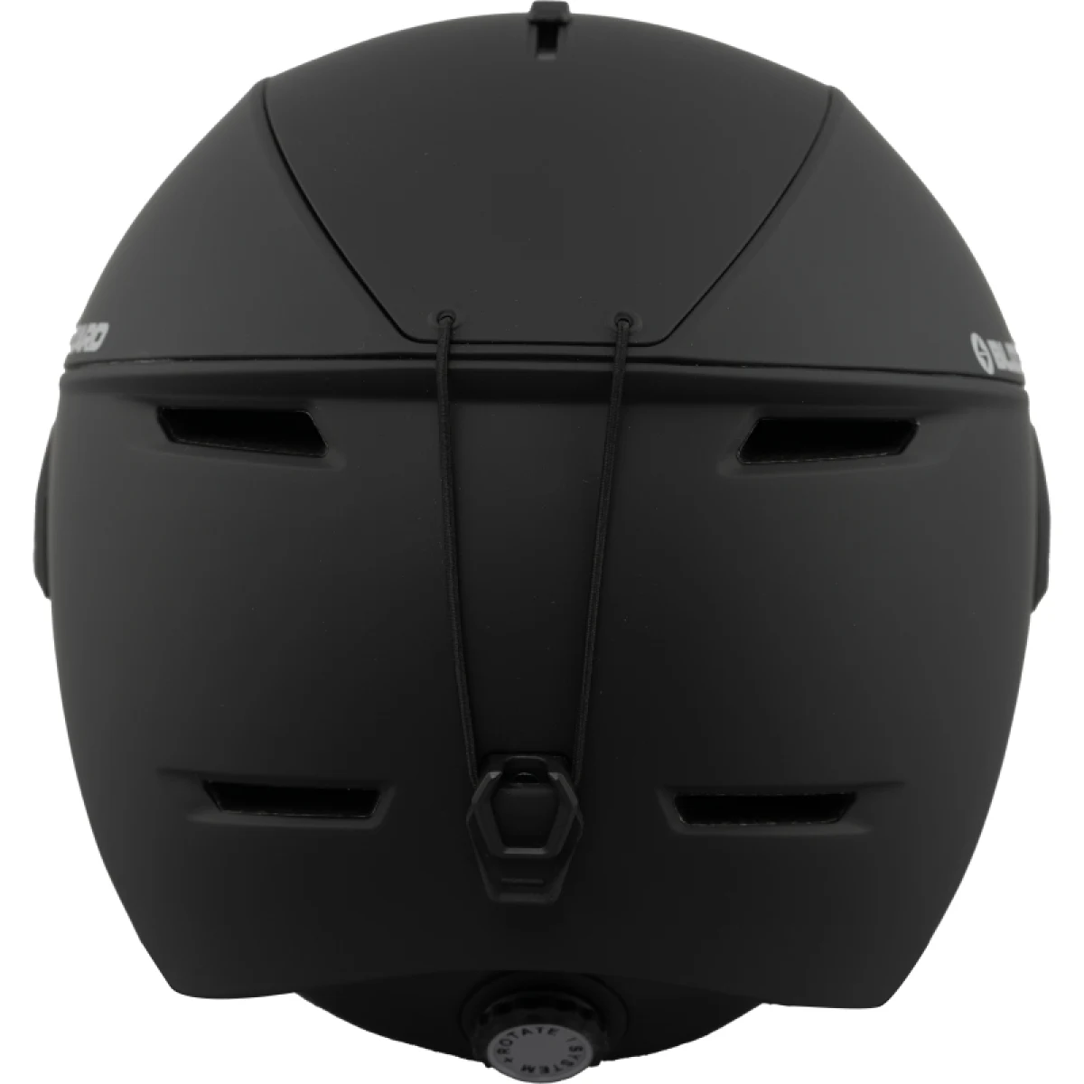 Lyžařská helma se štítem BLIZZARD Edge Visor ski helmet, black matt, orange lens, silver mirror S2 · záber 5