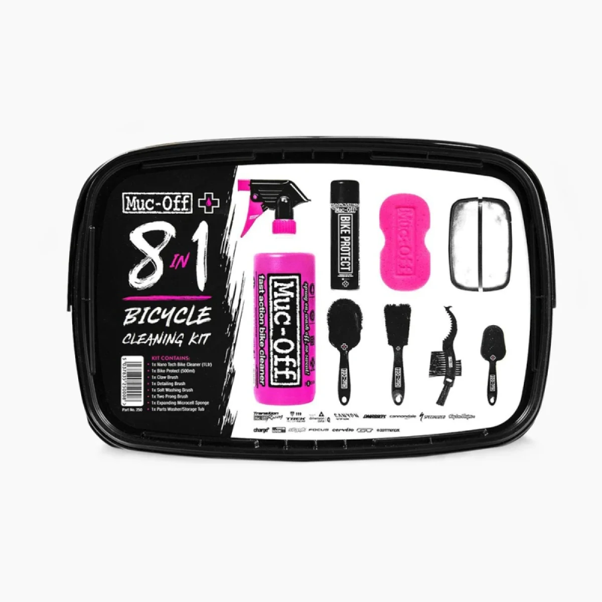 Sada na údržbu bicyklu MUC-OFF 8-In-One Bike Cleaning Kit · záber 2