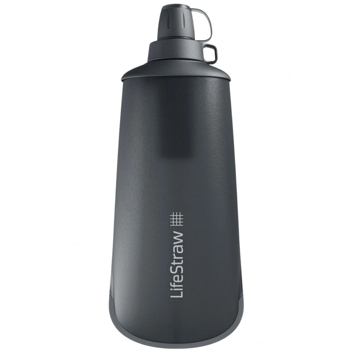 LifeStraw Peak Series Collabsible Squeeze Bottle, 650 ml, tmavě šedá · záber 5