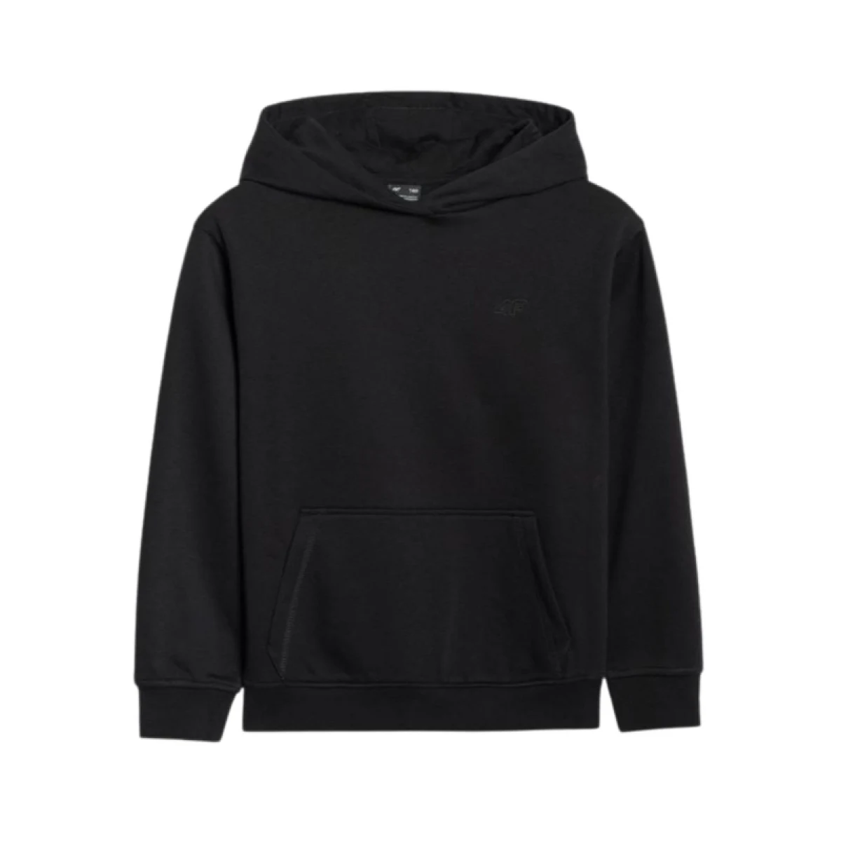 Chlapecká zateplená mikina se zipem 4F JUNIOR SWEATSHIRT M1859-4FJWMM00TSWSM1859-20S-DEEP BLACK · záber 5