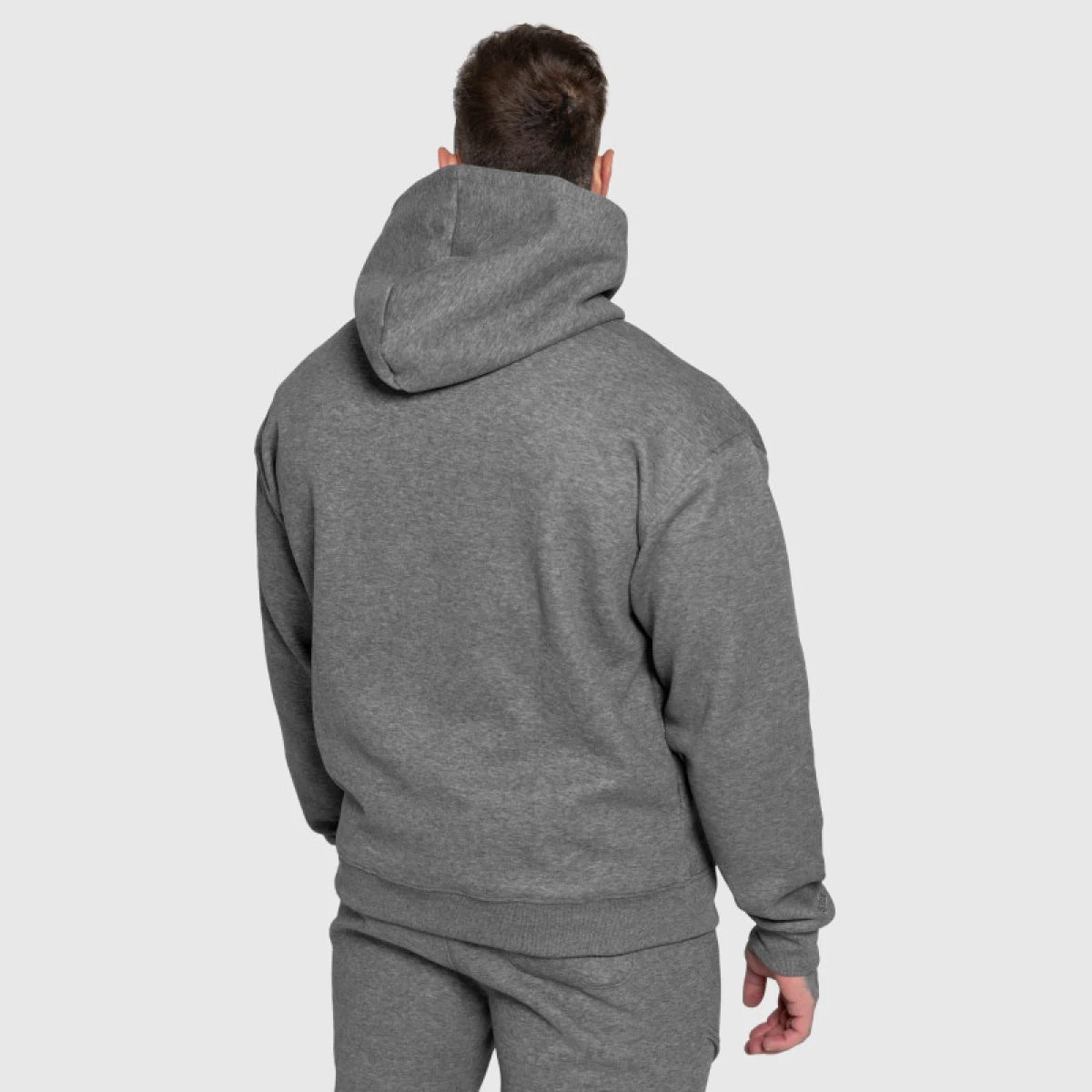 Oversized mikina Iron Aesthetics ASTHX, šedá · záber 4