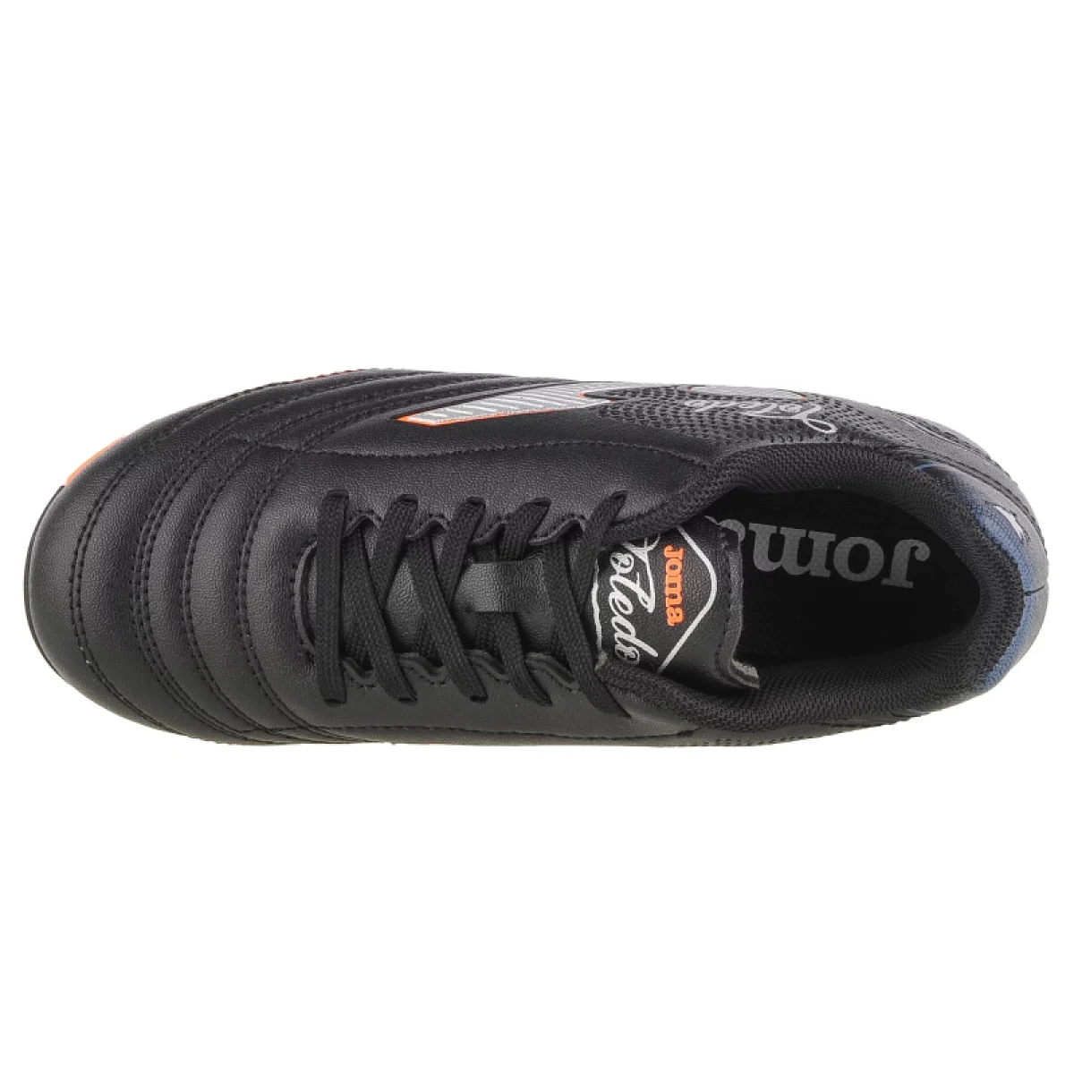 Chlapecké fotbalové kopačky outdoorové JOMA Toledo Jr HG black orange · záber 3