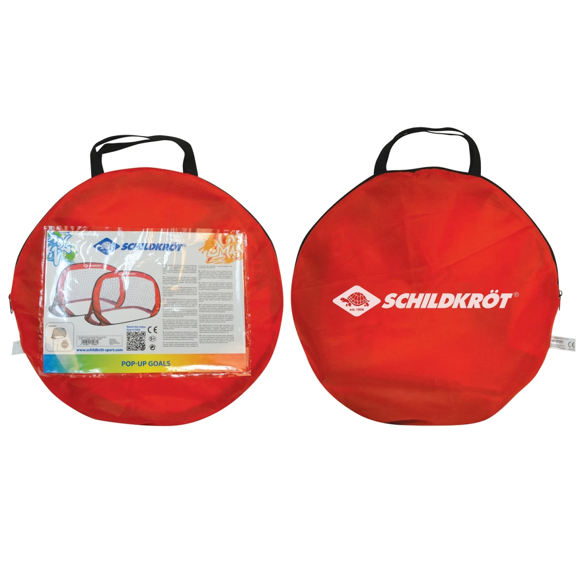 Set fotbalových branek SCHILDKROT Pop-Up Goals - 125 x 80 cm · záber 2