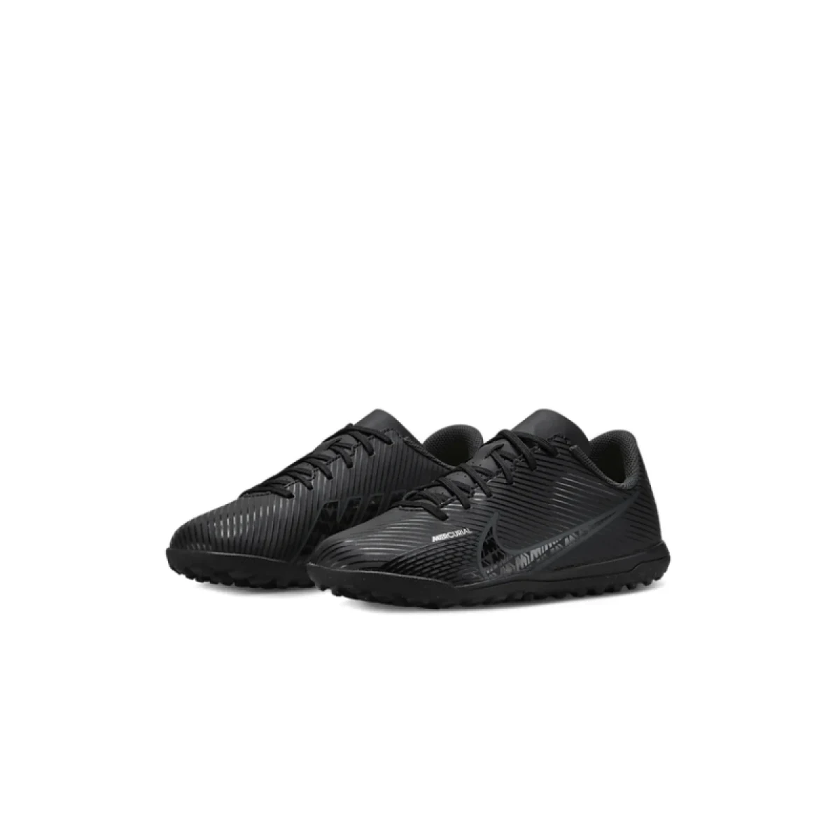 Chlapecké fotbalové kopačky turfy NIKE Mercurial Vapor 15 Jr TF black dark smoke grey summit white · záber 4