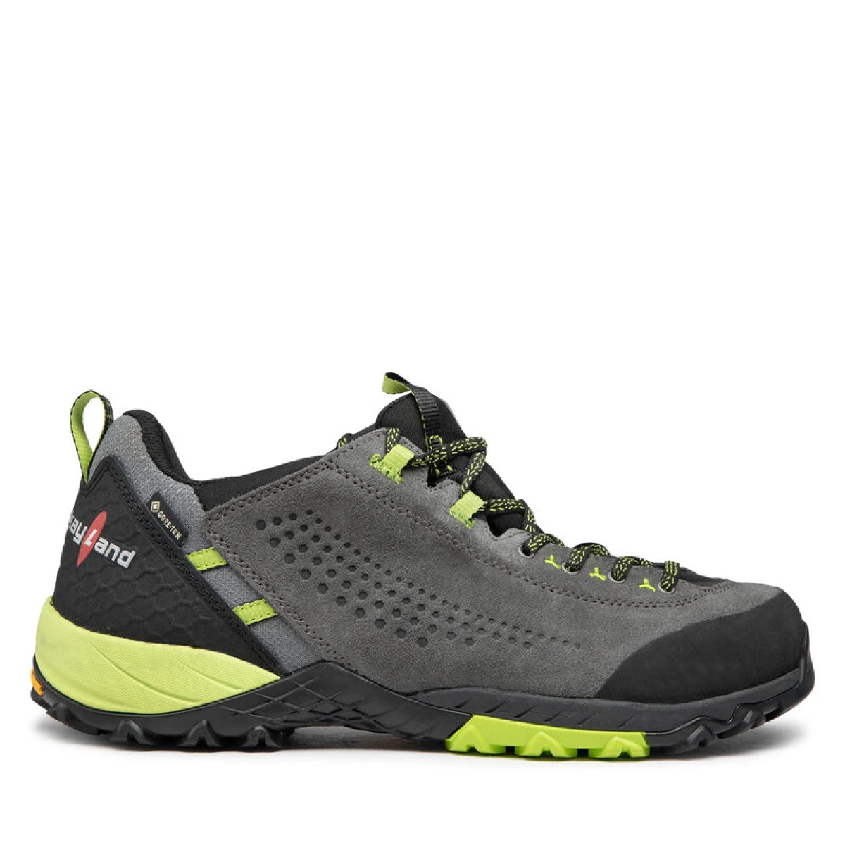 Pánská nízká turistická obuv KAYLAND Alpha Gtx, Dark Grey Lime · záber 3