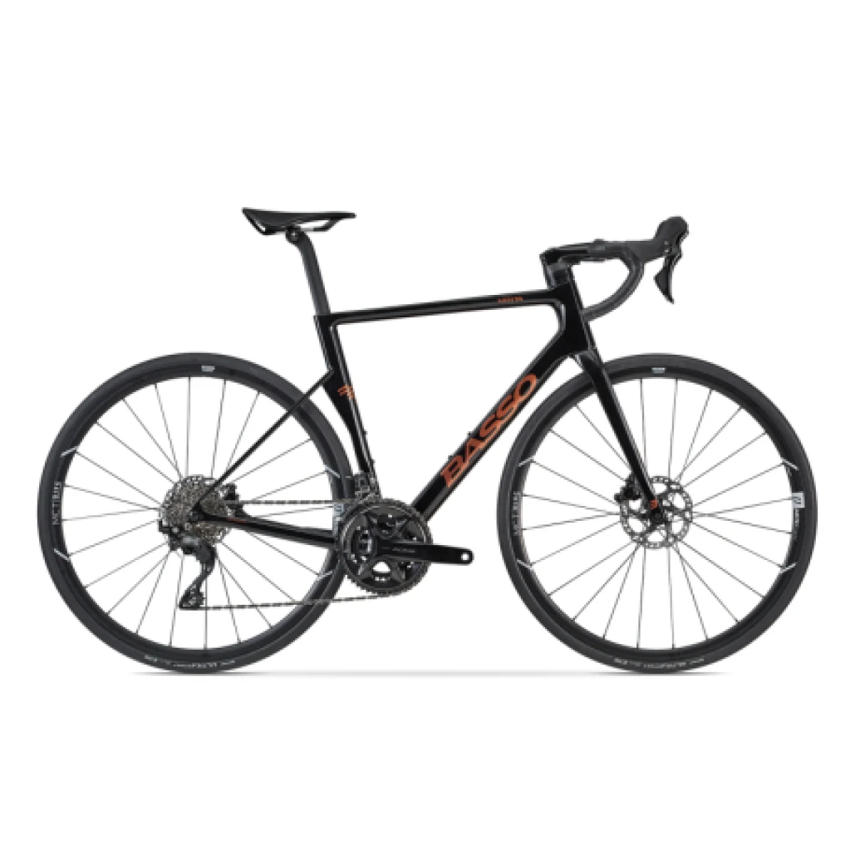 Silniční kolo BASSO Venta R, Shimano 105 12 speed, Microtech MCT, magma black · záber 1