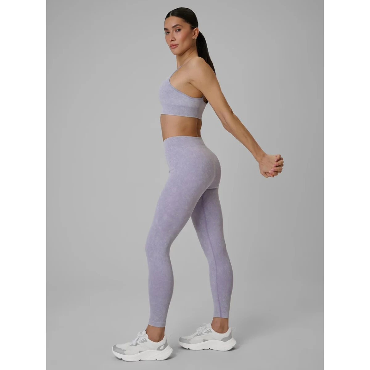 Dámské legíny 4F TIGHTS FNK F399-51A-VIOLET ALLOVER · záber 5