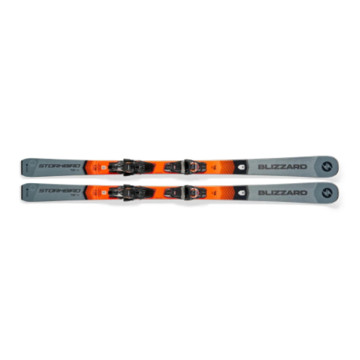 Sjezdové lyže - on piste s vázáním BLIZZARD Stormbird 72 TI + TP 11 Light DEMO, grey orange · záber 1