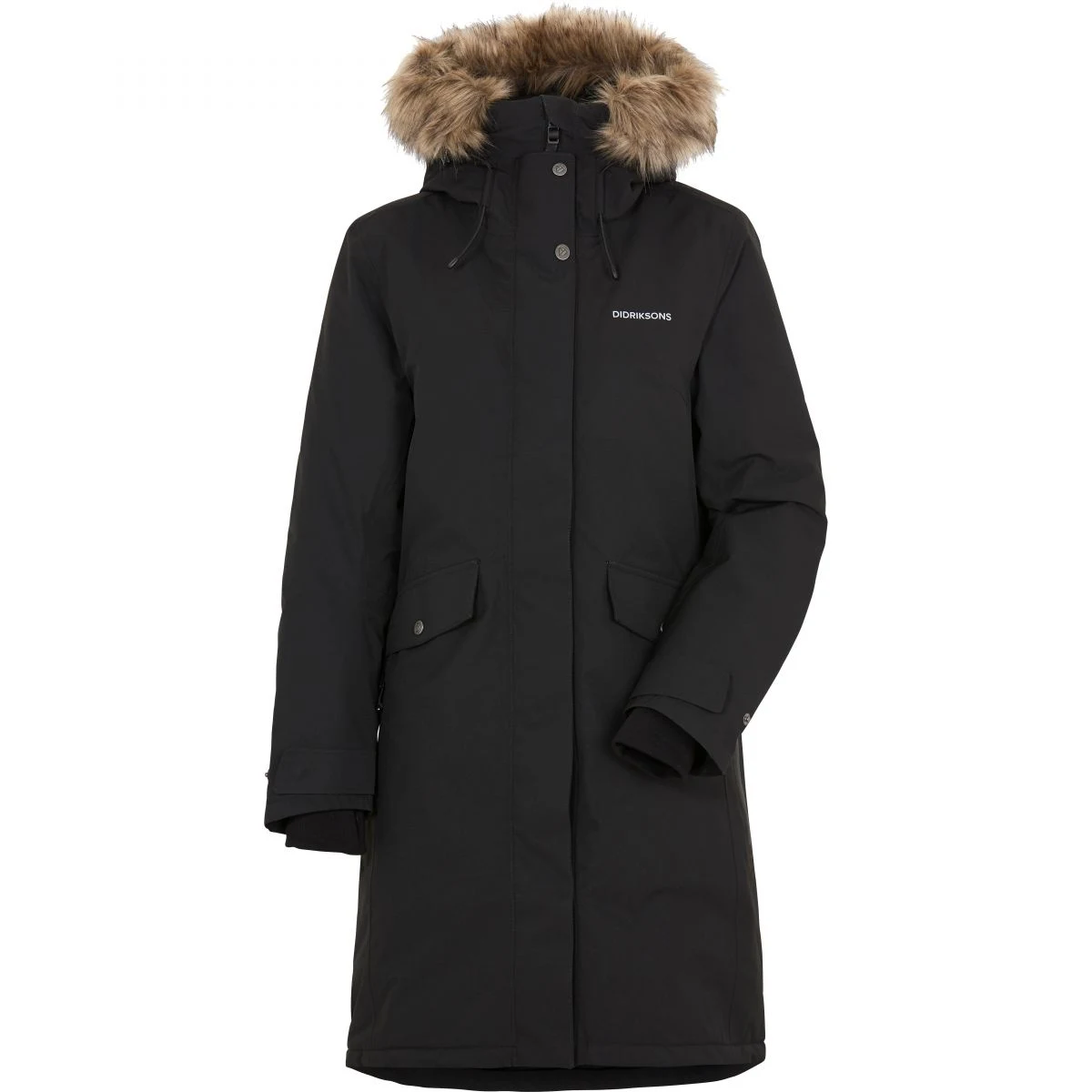 Didriksons Erika, parka, dámská, černá · záber 2