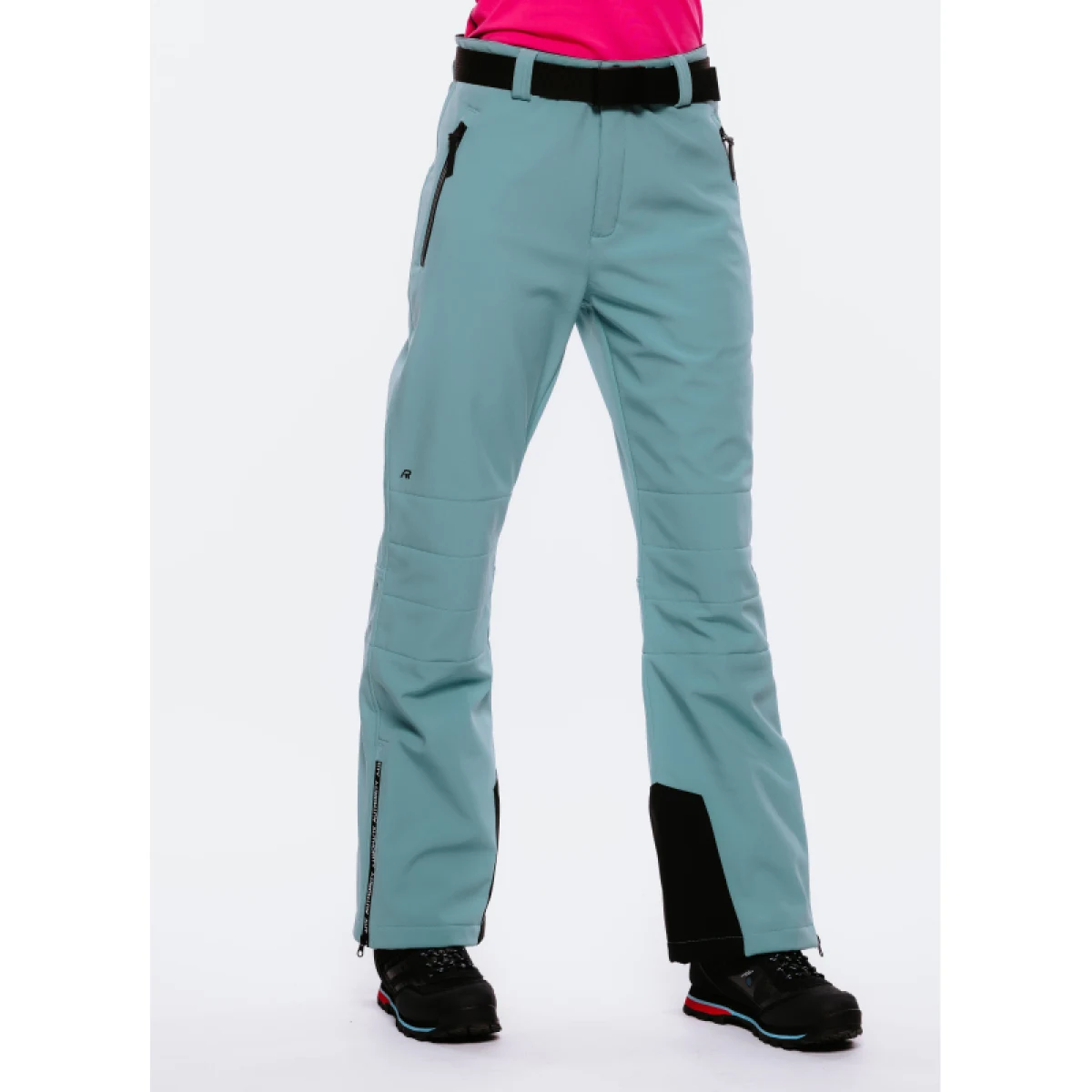 Dámské lyžařské softshellové kalhoty AUTHORITY SP-GLAM pants W black · záber 11