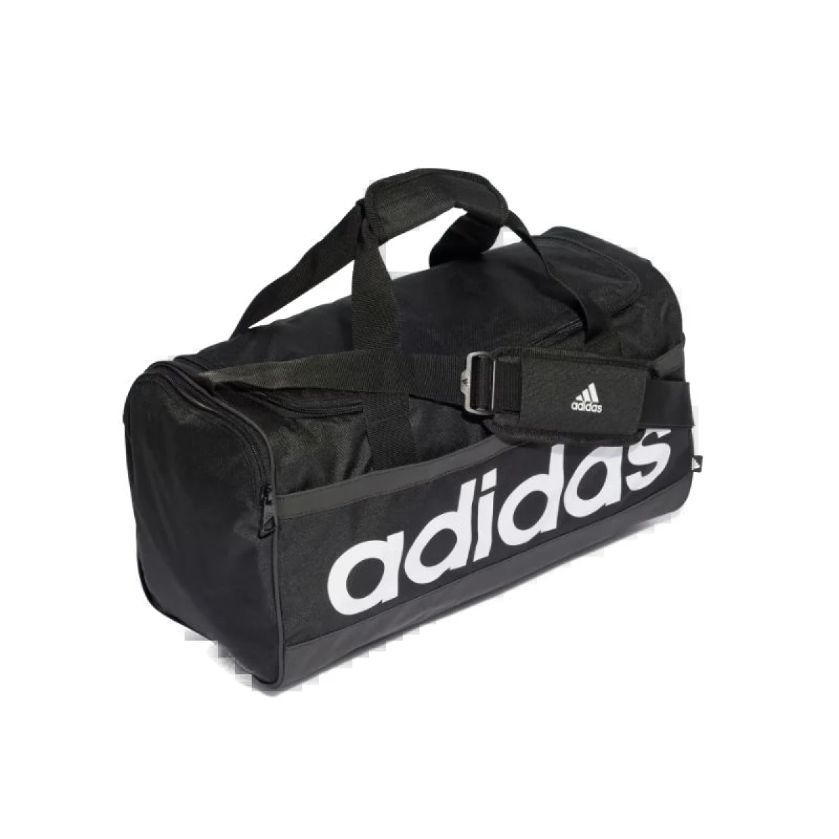 Cestovní taška ADIDAS LINEAR DUFFEL S BLACK WHITE · záber 2