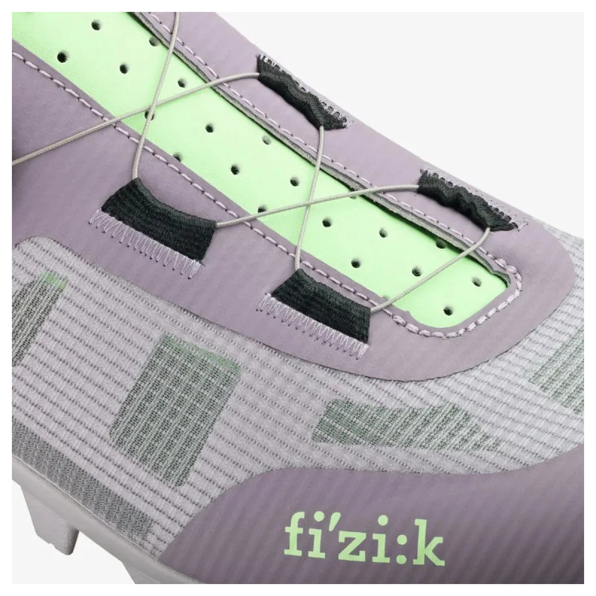 Cyklistické boty FIZIK MTB tretry Vento Proxy fialová zelená · záber 4