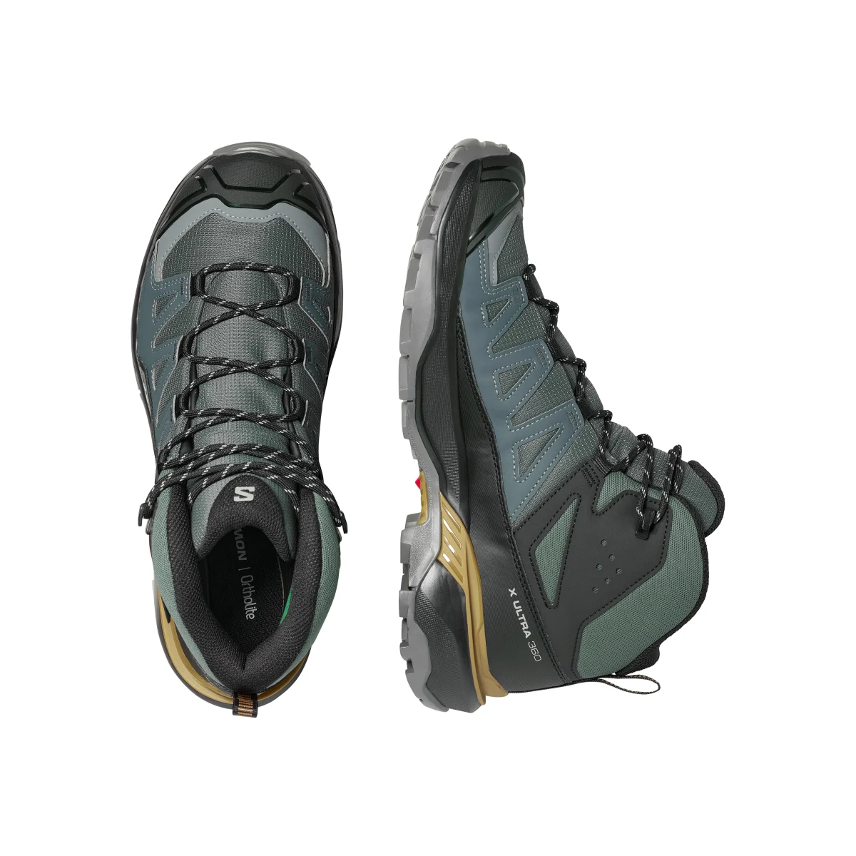 Salomon X Ultra 360 Mid GTX M - Velikost: 42 | Barva: čierna · záber 2