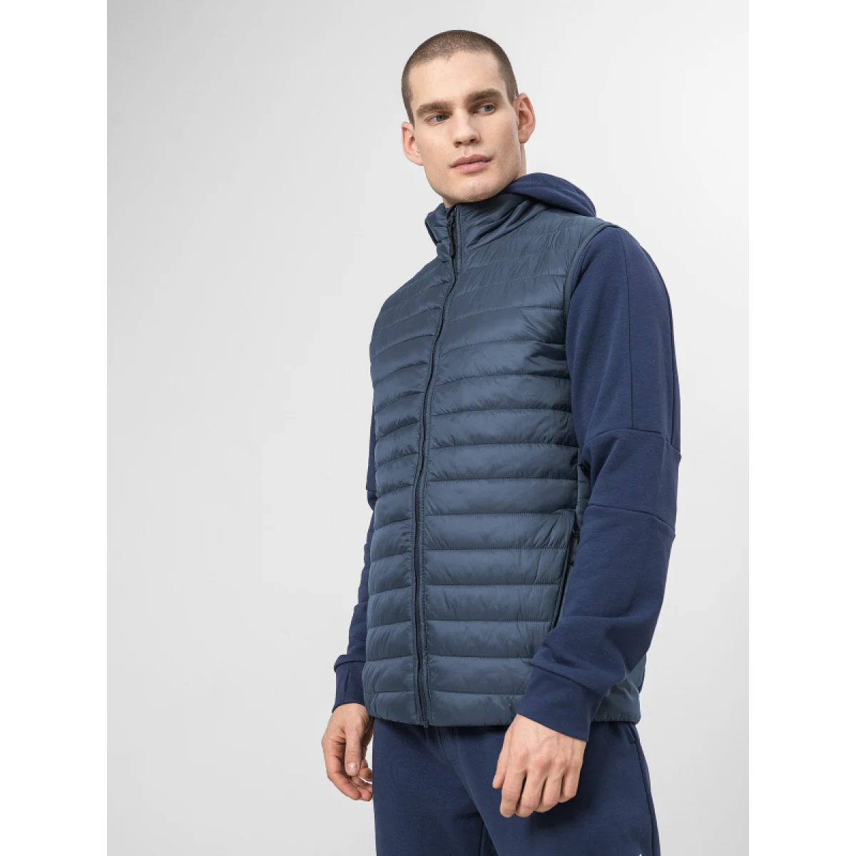 Pánská vesta 4F MENS JACKET KUMP001-30S-DARK BLUE · záber 2