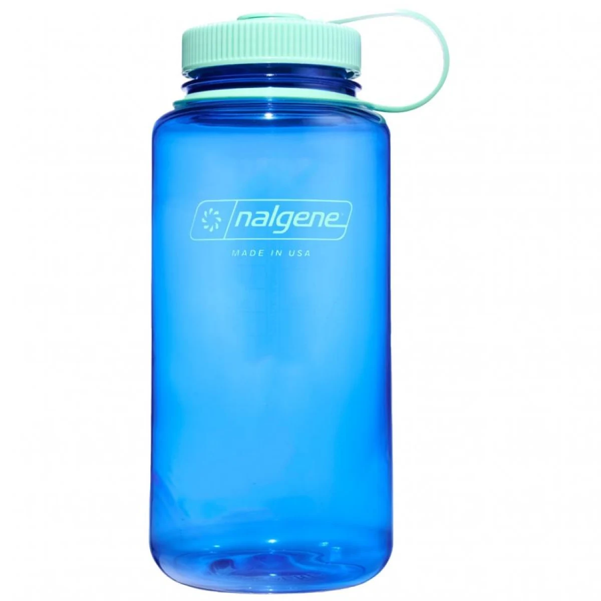Nalgene wide mouth sustain, láhev na pití, 1000 ml, modrá · záber 10