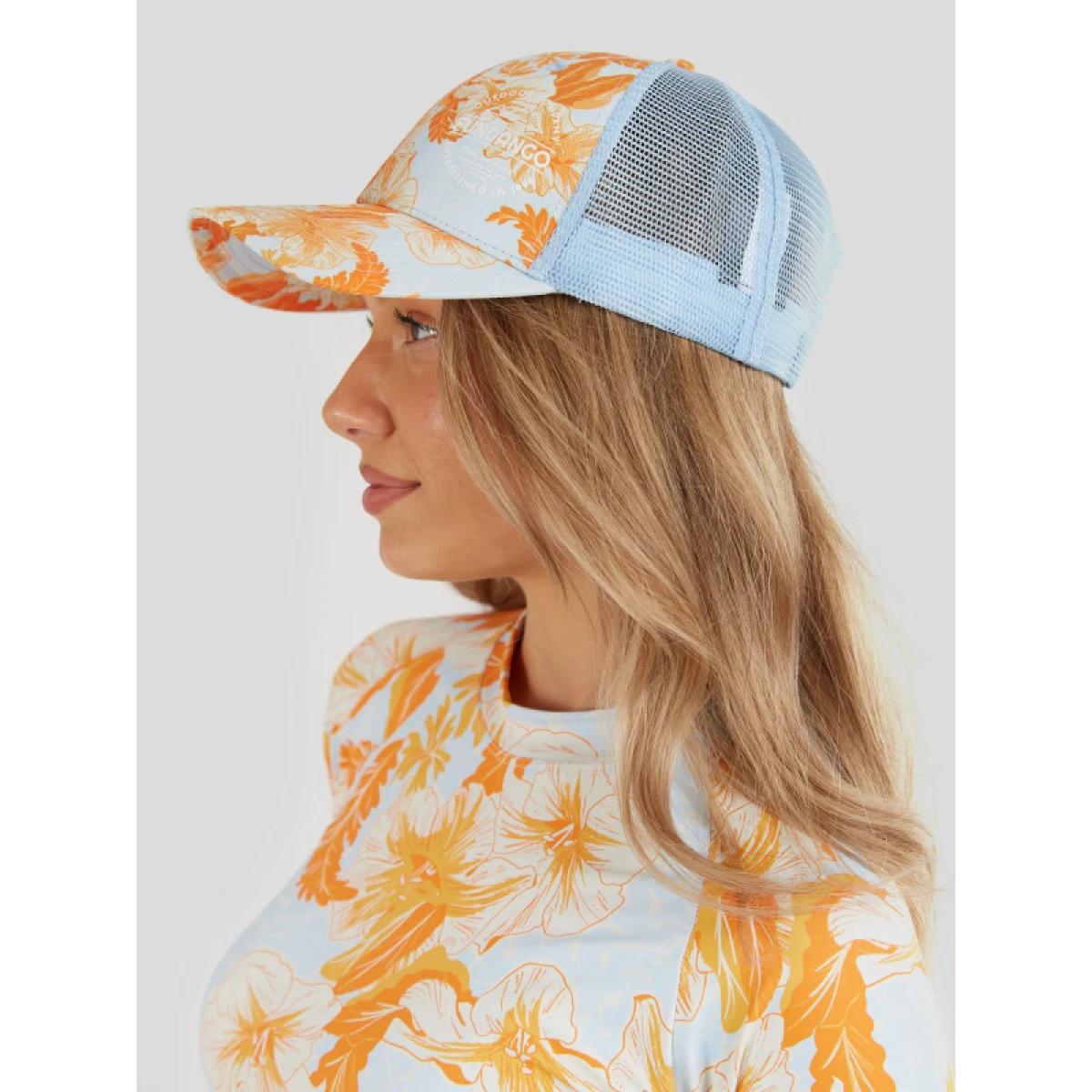 Dámská kšiltovka FUNDANGO Amos Truck Driver Hat-265-soft orange · záber 4