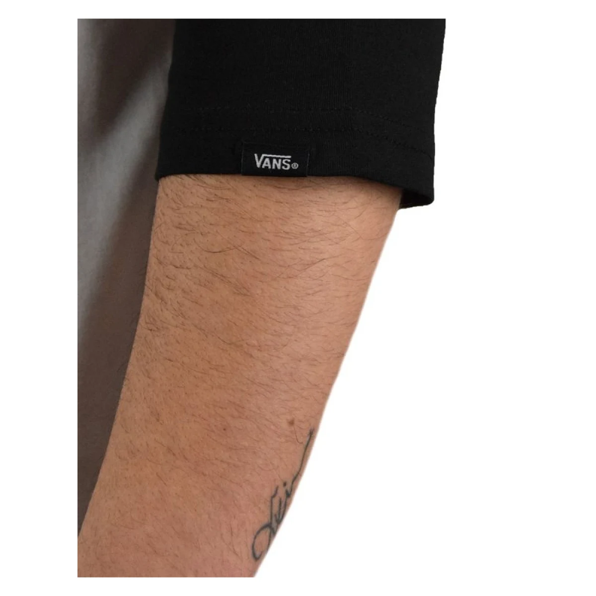 Pánské tričko s krátkým rukávem VANS CLASSIC RAGLAN-WHITE-BLACK · záber 3